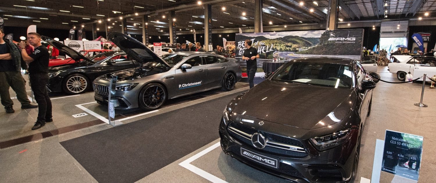 Mercedes-AMG til Auto Show bilmesse i Odense