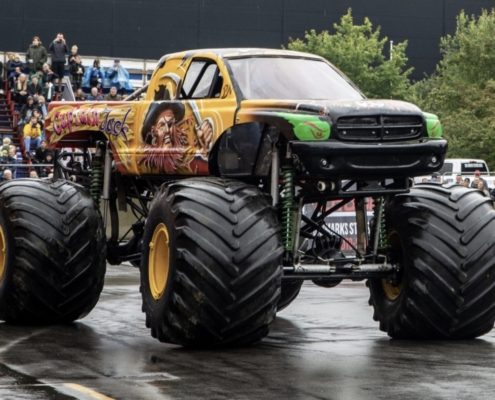 Monstertruck til Auto Show i Odense