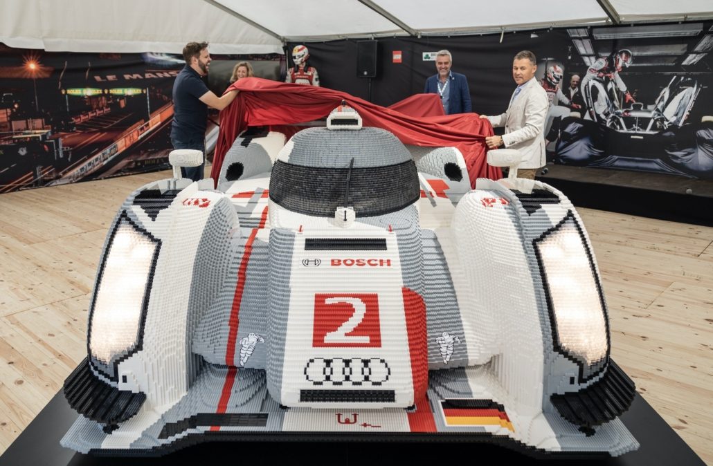 Tom K Le Mans-racer i LEGO kommer til Auto Show